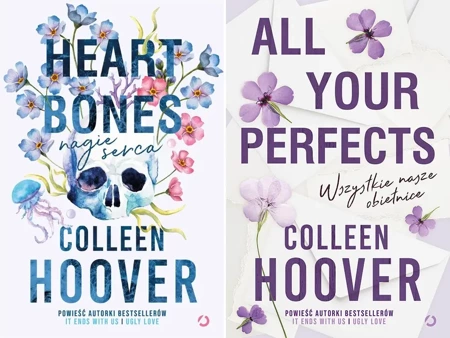 Heart bones Nagie serca + All Your Perfects PAKIET 2x Colleen Hoover - Otwarte