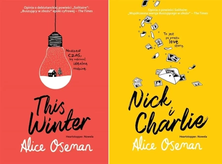 Heartstopper Nick i Charlie + This Winter Nowela - Alice Oseman