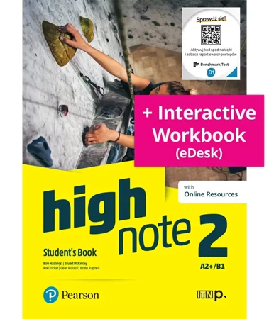 High Note 2. Student’s Book + Benchmark + kod (Interactive eBook + Interactive Workbook) - Praca Zbiorowa