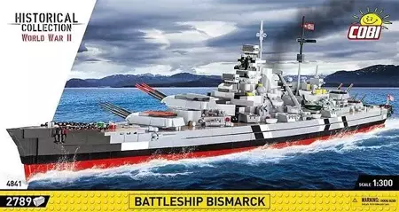 Historical Collection Battleship Bismarck - Cobi