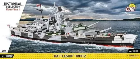Historical Collection Battleship Tirpitz - Cobi