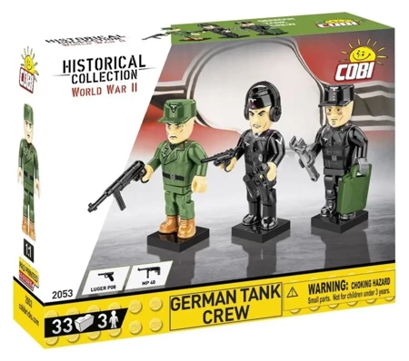 Historical Collection German Tank Crew Figurki - Cobi