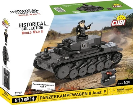 Historical Collection Panzerkampfwagen II Ausf. F - Cobi