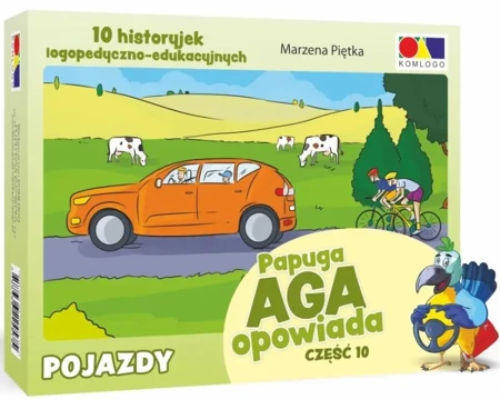 Historyjki obrazkowe. Papuga Aga opowiada cz.10 - praca zbiorowa