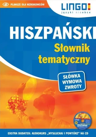 Hiszpański. Słownik tematyczny. Książka + CD - Danuta Zgliczyńska