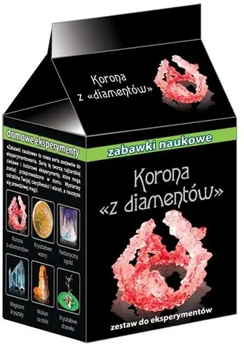 Hodowla kryształów korona z diamentów - Ranok-Creative