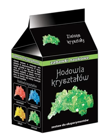 Hodowla kryształów zielone kryształy - Ranok-Creative