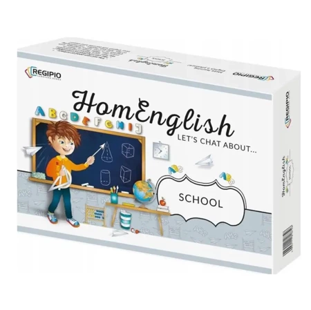 HomEnglish Let's chat about School REGIPIO - praca zbiorowa