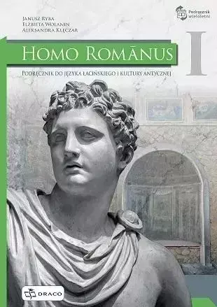 Homo Romanus 1 podręcznik DRACO - Janusz Ryba, Elżbieta Wolanin, Aleksandra Klęcz