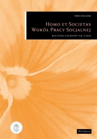 Homo et Societas. Wokół Pracy Socjalnej 5/2020 - Ireneusz Świtała, Dominika Sozańska