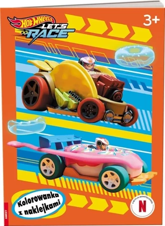 Hot Wheels. Kolorowanka z Naklejkami - praca zbiorowa