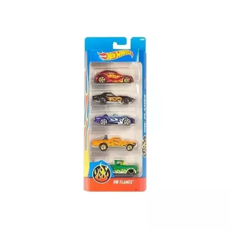 Hot Wheels Małe samochodziki 5-pak - Mattel