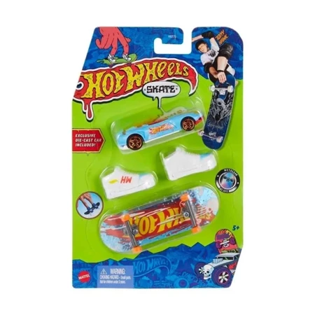 Hot Wheels Skate Deskorolka + buty + auto HGT76 - Mattel