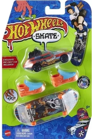 Hot Wheels Skate Deskorolka + buty + auto HNG55 - Mattel