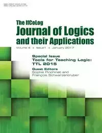 Ifcolog Journal of Logics and their Applications Volume 4, number 1