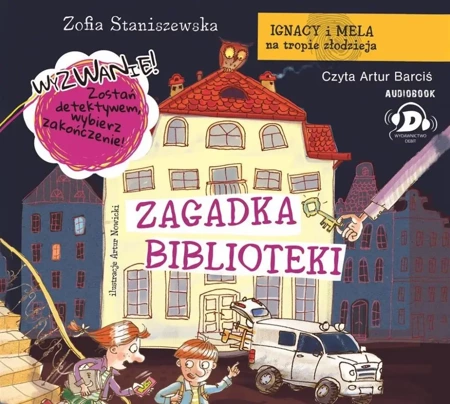 Ignacy i Mela na tropie.. Zagadka bibllioteki CD - Zofia Staniszewska, Artur Barciś