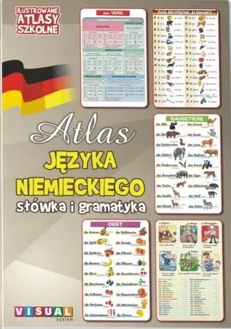 Ilustrowany atlas szkolny. Atlas j.niemieckiego - praca zbiorowa