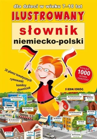 Ilustrowany słownik niemiecko-polski SIEDMIORÓG - praca zbiorowa