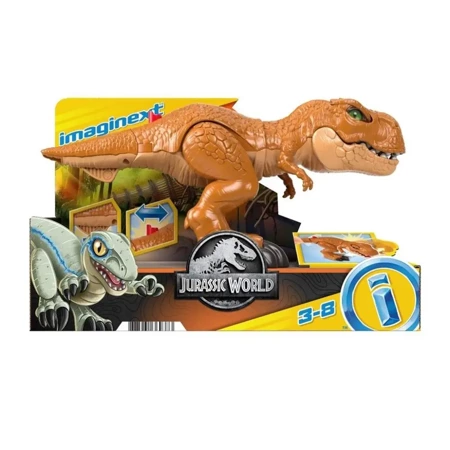 Imaginext Jurassic World Atakujący T- Rex HFC04 - Mattel