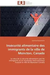 Insécurité alimentaire des immigrants de la ville de moncton, canada - RASOARINORO-J