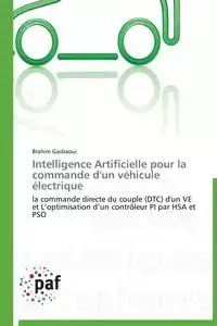 Intelligence artificielle pour la commande d'un véhicule électrique - GASBAOUI-B