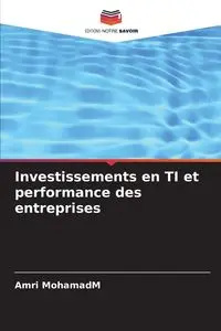 Investissements en TI et performance des entreprises - MohamadМ Amri