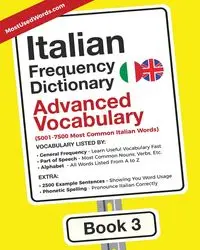 Italian Frequency Dictionary - Advanced Vocabulary - MostUsedWords