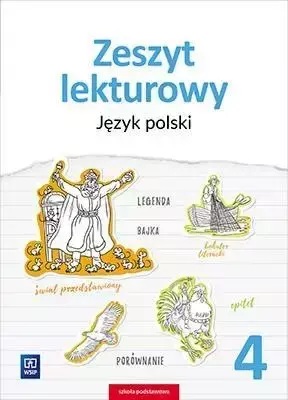 J.Polski SP 4 Zeszyt lekturowy WSiP - Beata Surdej, Andrzej Surdej