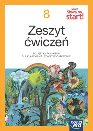 J.Polski SP 8 Nowe Słowa na start neon Ćw. - Praca zbiorowa