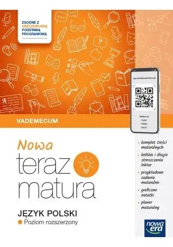 J. polski LO Nowa Teraz Matura Vademecum 2025 ZR - praca zbiorowa