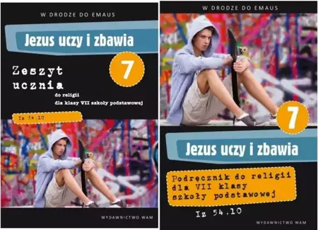 JEZUS UCZY I ZBAWIA SP 7 PODRĘCZNIK + ĆWICZENIA - Zbigniew Marek SJ (red.)