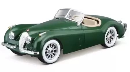 Jaguar XK 120 Roadster dark green 1:24 BBURAGO