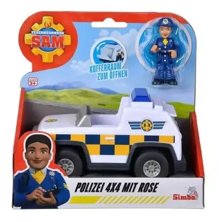 Jeep policyjny 4x4 mini Strażak Sam - Simba