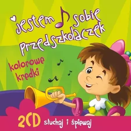 Jestem sobie przedszkolaczek. Kolorowe kredki CD - Barbara Pliszak