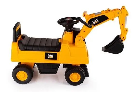 Jeździk koparka CAT Caterpillar z łyżką - Lena