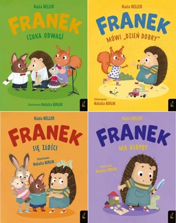 Jeżyk Franek. Tom 1-4, Katarzyna Keller - Katarzyna Keller