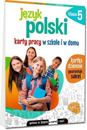 Język polski. Karty pracy w szkole i w domu SP 5 - Karolina Cichocka