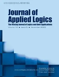 Journal of Applied Logics.  IfCoLog Journal of Logics and their Applications. Volume 10, number 5, November 2023 - Gabbay Dov