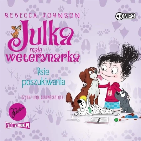 Julka mała weterynarka T.7 Psie poszukiwania CD - Rebecca Johnson