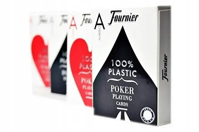 Jumbo Poker 100% plastik FOURNIER - Quint