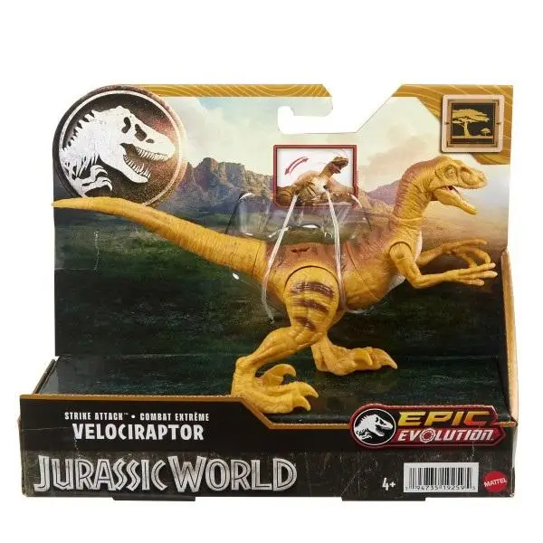 Jurassic World Dinozaur Nagły atak Figurka HTK60 - Mattel