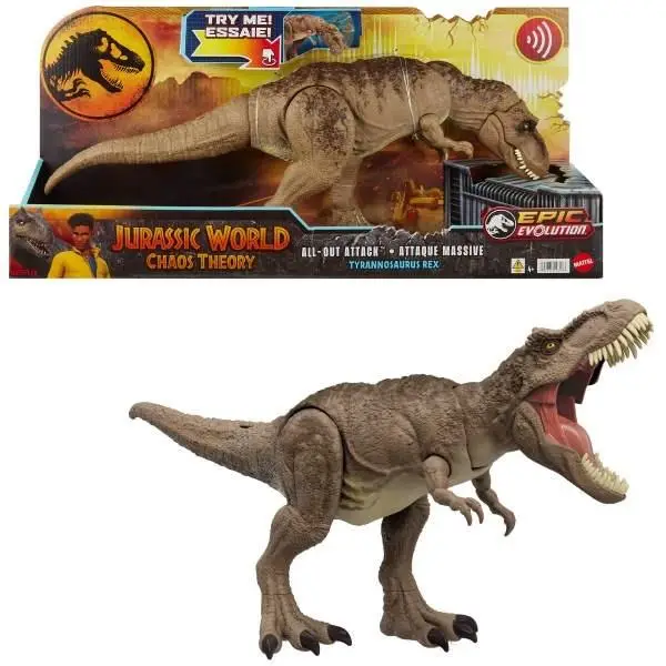 Jurassic World. T-RexTotalny atak - Mattel