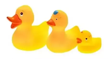 Kaczki do kąpieli kacza rodzina 3szt - Hencz Toys