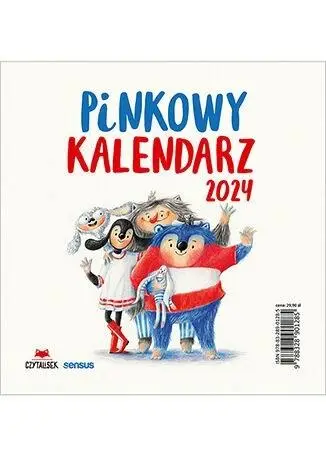 Kalendarz 2024 Pinkowy - Urszula Młodnicka, Agnieszka Waligóra