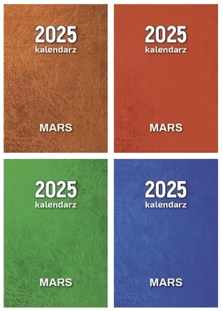 Kalendarz 2025 Kieszonkowy Mars - O-press