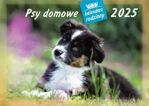 Kalendarz 2025 Rodzinny Psy domowe - x