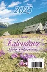 Kalendarz 2025 biurkowy mini pionowy - Artsezon