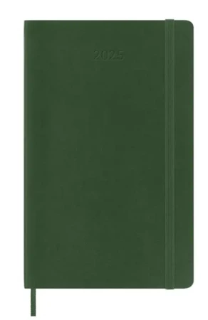 Kalendarz 2025 dzienny L BR myrtle green - Moleskine