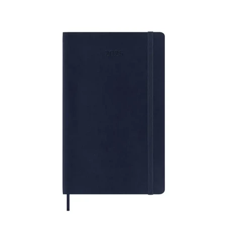 Kalendarz 2025 dzienny L BR sapphire blue - Moleskine