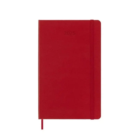 Kalendarz 2025 dzienny L TW scarlet red - Moleskine